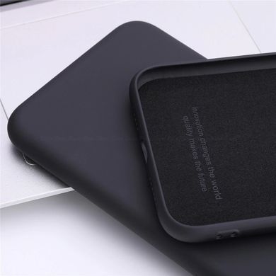 Защитный чехол Liquid Case Full Cover для Huawei P40 Lite E / Y7p Черный