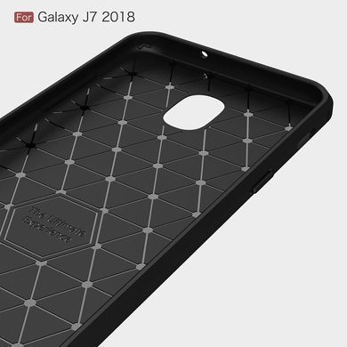 Защитный чехол Slim TPU для Samsung Galaxy J7 2018 Черный