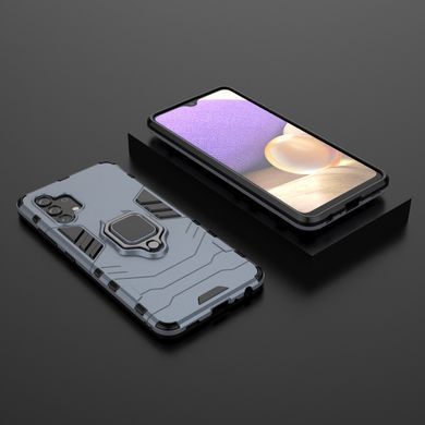 Защитный чехол Strong Guard Ring для Samsung A325F Galaxy A32 4G Navy