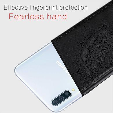 Защитный чехол Textile Decor для Samsung A705F Galaxy A70 2019 Черный