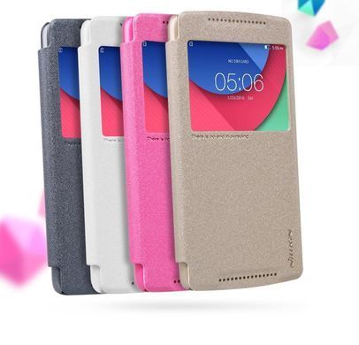 Чехол-книжка Nillkin Sparkle для Lenovo A7010 X3 Lite Черный