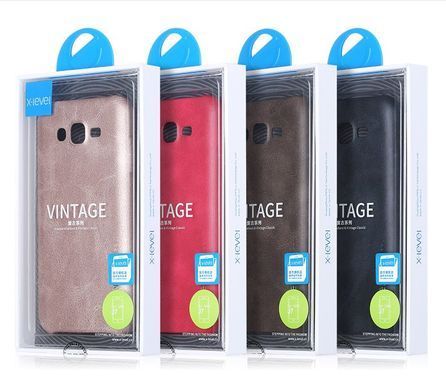 Защитный чехол X-level Vintage для Samsung J700H Galaxy J7 Черный