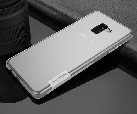 TPU чохол Nillkin Nature для Samsung A730 Galaxy A8 Plus 2018 Прозорий