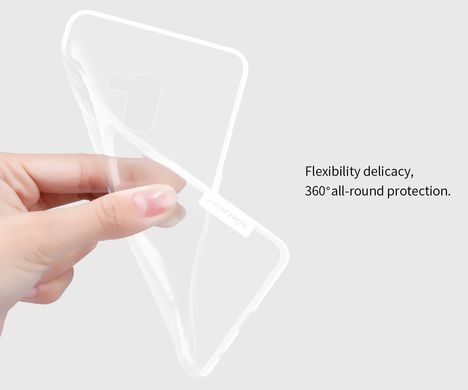 TPU чохол Nillkin Nature для Samsung A730 Galaxy A8 Plus 2018 Прозорий