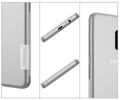 TPU чохол Nillkin Nature для Samsung A730 Galaxy A8 Plus 2018 Прозорий