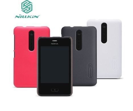Защитный чехол Nillkin Frosted Shield для Nokia Asha 501 Красный