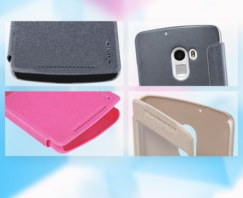 Чехол-книжка Nillkin Sparkle для Lenovo A7010 X3 Lite Черный
