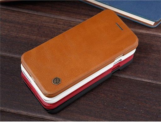 Чехол-книжка Nillkin Qin для iPhone 7 / iPhone 8 / SE 2020 (4.7") Коричневый
