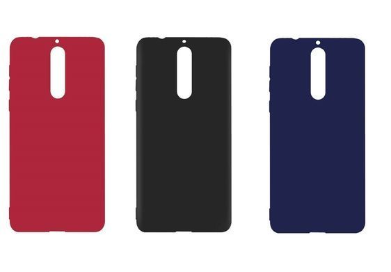 Захисний чохол TPU Matte для Nokia 8 2017 Чорний