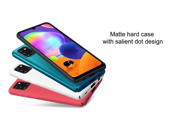 Защитный чехол Nillkin Frosted Shield для Samsung A315F Galaxy A31 Синий