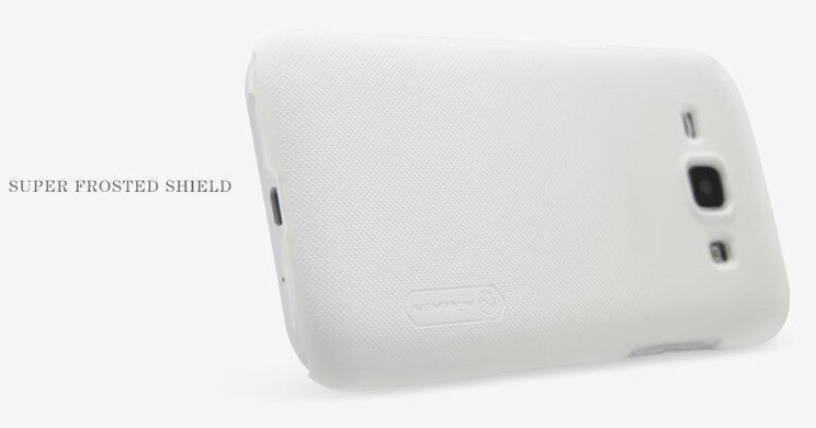 Защитный чехол Nillkin Frosted Shield для Samsung J100H Galaxy J1 Белый
