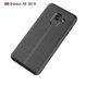 Защитный чехол Leather для Samsung A530 Galaxy A8 2018 Черный