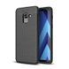 Защитный чехол Leather для Samsung A530 Galaxy A8 2018 Черный