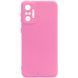 Защитный чехол Liquid Case Full Camera для Xiaomi Redmi Note 10 Pro / 10 Pro Max Розовый
