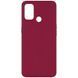 Защитный чехол Liquid Case Full Cover для Oppo A53 / A32 / A33 Малиновый