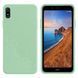 Защитный чехол Liquid Case Full Cover для Xiaomi Redmi 7A Зеленый