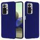 Защитный чехол Liquid Case Full Cover для Xiaomi Redmi Note 10 Pro / 10 Pro Max Dark Blue