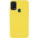 Защитный чехол Liquid Full Magnet для Samsung M315F Galaxy M31 Желтый