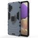 Защитный чехол Strong Guard Ring для Samsung A325F Galaxy A32 4G Navy