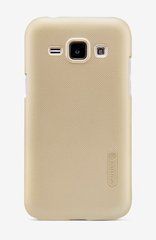Защитный чехол Nillkin Frosted Shield для Samsung J100H Galaxy J1 Золотистый