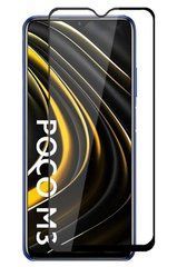 Защитное стекло 4D Plus для Xiaomi Poco M3 / Redmi 9T Черный