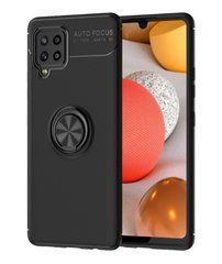 Защитный чехол Color Ring для Samsung A225F Galaxy A22 / M325F Galaxy M32 Черный