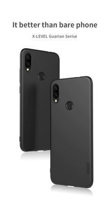 Защитный чехол X-level Guardian для Xiaomi Redmi 7 Черный