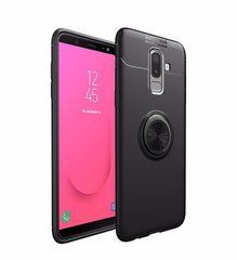 Защитный чехол Color Ring для Samsung J810 Galaxy J8 2018 Черный
