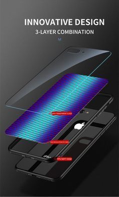 Защитный чехол Knitin Carbon для Xiaomi Redmi 8A Фиолетовый