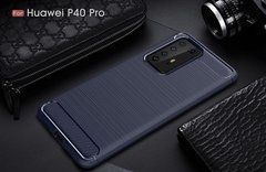 Защитный чехол iPaky Slim TPU для Huawei P40 Pro Синий