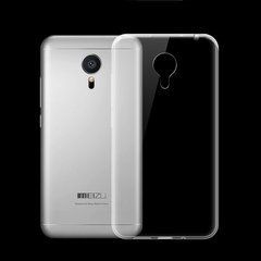 TPU чехол Strong Clear 0,5mm для Meizu Pro 5 Прозрачный