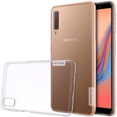 TPU чехол Nillkin Nature для Samsung A750 Galaxy A7 2018 Прозрачный