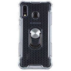 Защитный чехол Halkon Ring для Samsung A205F Galaxy A20 / A305F Galaxy A30 2019 Серый