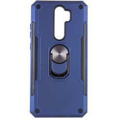 Захисний чохол Kvadro Ring для Xiaomi Redmi Note 8 Pro (Синій, темний)