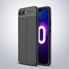 Защитный чехол Leather для Huawei Honor 10 Черный