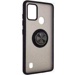 Захисний чохол Ring Buttons для ZTE Blade A51 Чорний