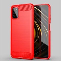 Защитный чехол Slim TPU для Xiaomi Poco M3 Красный