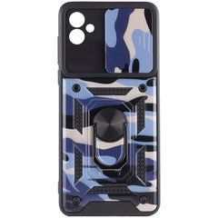 Защитный чехол Camo Ring Lock для Samsung Galaxy A04 Фиолетовый