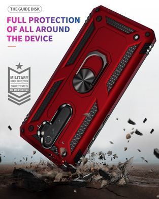 Захисний чохол Kvadrat Ring для Xiaomi Redmi Note 8 Pro Червоний