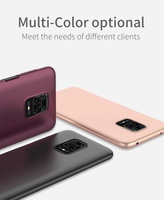 Захисний чохол X-level Guardian для Xiaomi Redmi Note 9 Pro / Redmi Note 9S / Redmi Note 9 Pro Max Чорний