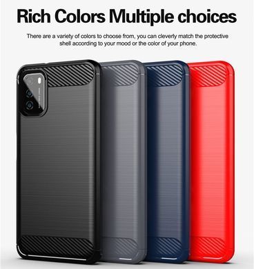 Защитный чехол Slim TPU для Xiaomi Poco M3 Синий