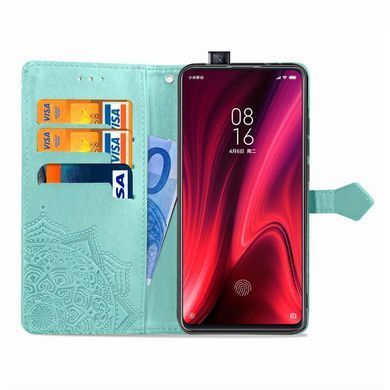 Чехол-книжка Art Book для Xiaomi Redmi K20 / K20 Pro / Mi 9T / Mi 9T Pro Бирюзовый