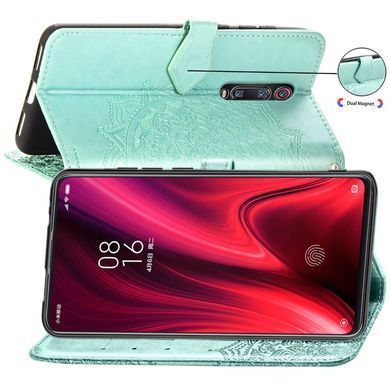 Чехол-книжка Art Book для Xiaomi Redmi K20 / K20 Pro / Mi 9T / Mi 9T Pro Бирюзовый