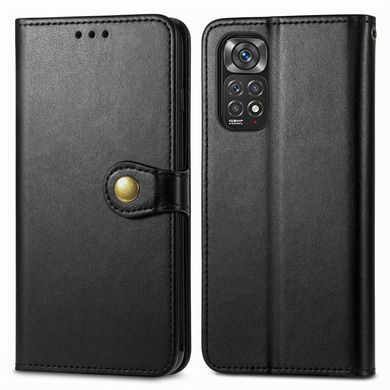 Чехол-книжка Polera Book для Xiaomi Redmi Note 11 / Note 11S Черный
