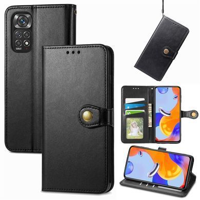 Чехол-книжка Polera Book для Xiaomi Redmi Note 11 / Note 11S Черный