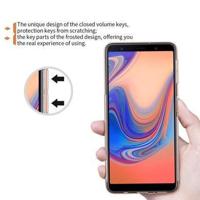 TPU чехол Nillkin Nature для Samsung A750 Galaxy A7 2018 Прозрачный