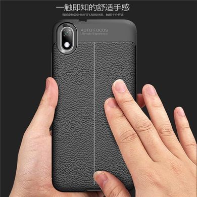 Защитный чехол Leather для Huawei Y5 2019 / Honor 8S Красный