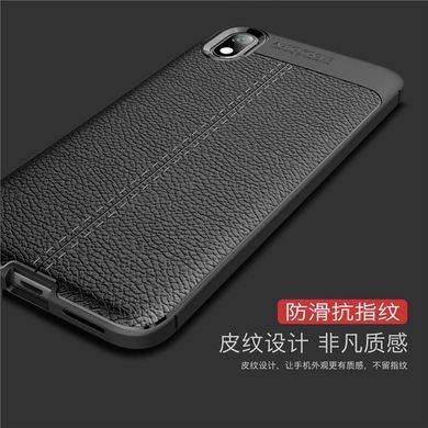 Защитный чехол Leather для Huawei Y5 2019 / Honor 8S Красный