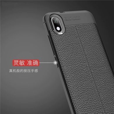 Защитный чехол Leather для Huawei Y5 2019 / Honor 8S Красный