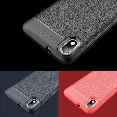 Защитный чехол Leather для Huawei Y5 2019 / Honor 8S Красный